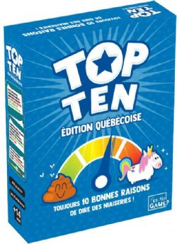 JEU TOP TEN - ÉDITION QUÉBÉCOISE